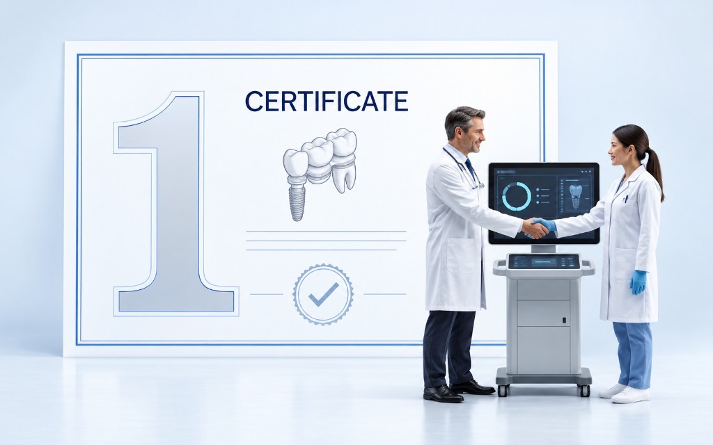 One-year warranty certificate and clinic partnership